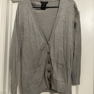 Grace Elements Gray Cardigan